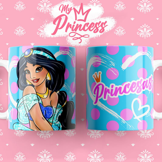 Taza Princesa Jasmine – Inspirada en Aladdín