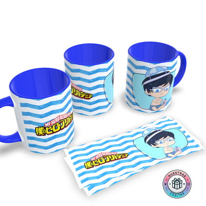 Taza My Hero Academia Tenya Iida Chibi – Diseño kawaii para fans del anime