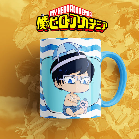 Taza My Hero Academia Tenya Iida Chibi – Diseño kawaii para fans del anime