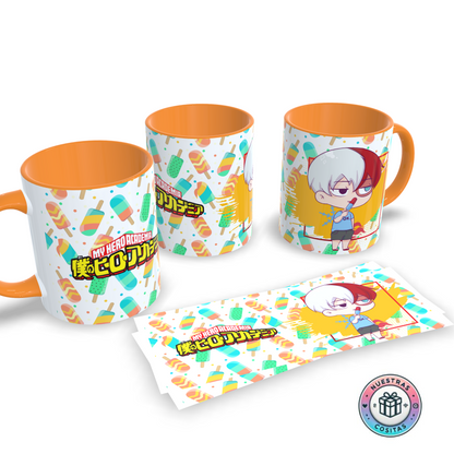 Taza My Hero Academia Todoroki Chibi – Diseño helado veraniego