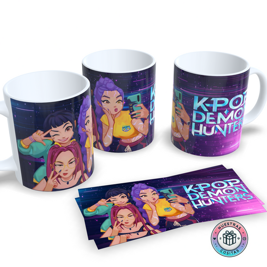 Taza K-Pop Demon Hunters ✨ | Personalizada diseño 14