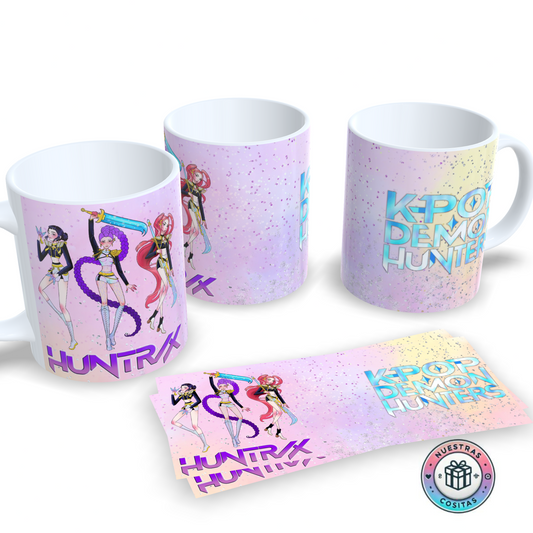 Taza K-Pop Demon Hunters ✨ Personalizable diseño 22