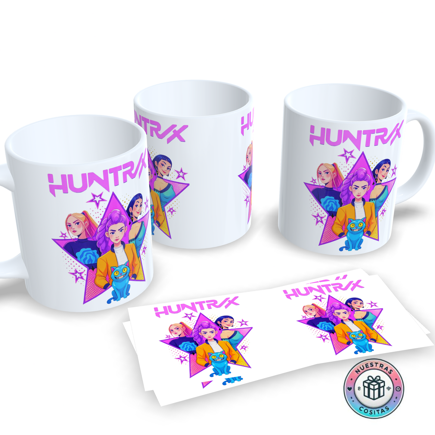 Taza K-Pop Demon Hunters ✨ Personalizable diseño 31