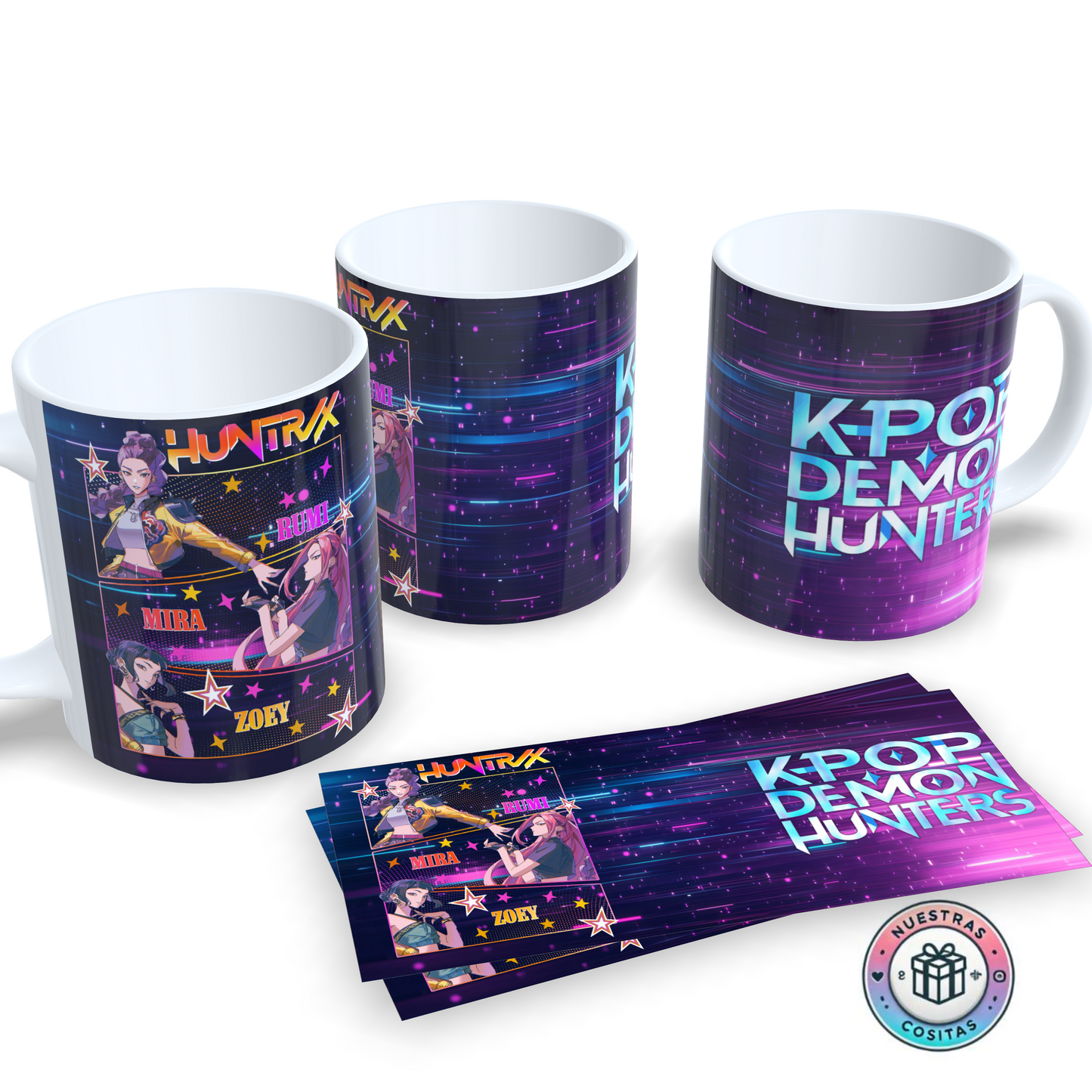 Taza K-Pop Demon Hunters ✨ | Personalizadas diseño 8