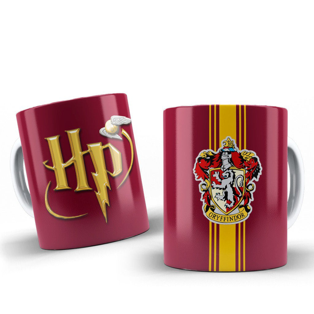 Taza Gryffindor – Escudo y colores de la casa de Hogwarts
