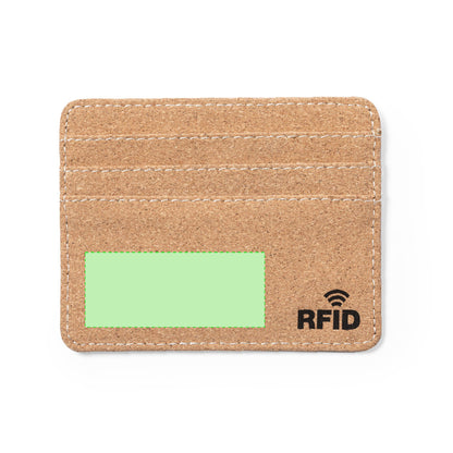 Tarjetero RFID de corcho · Escudo Corcho