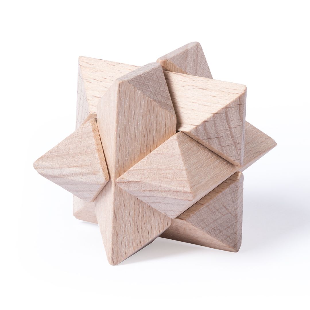 Set de 3 juegos de habilidad de madera · Reto