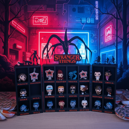 Expositor Modular 3D para Colección Stranger Things (Funko Kinder Joy)